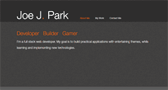 Desktop Screenshot of joeinthepark.com